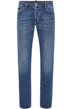 Philipp Plein Tattoo Super straight-cut jeans