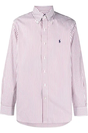 Ralph Lauren Polo Pony-embroidered striped shirt