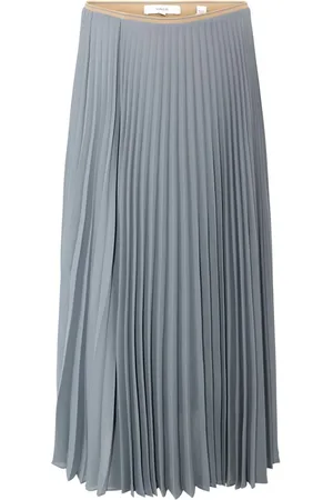 Vince Draped pleated skirt