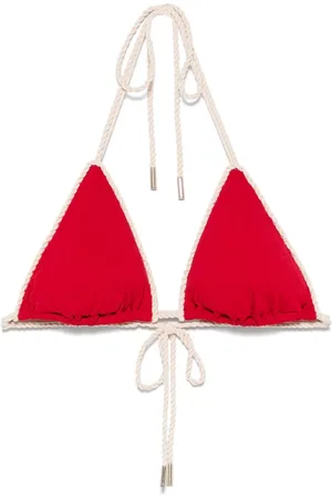 La Perla Monogram triangle bikini top