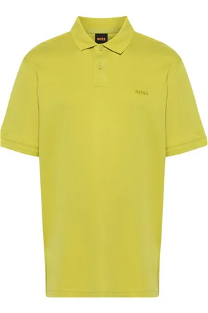 HUGO BOSS Logo-embroidered polo shirt