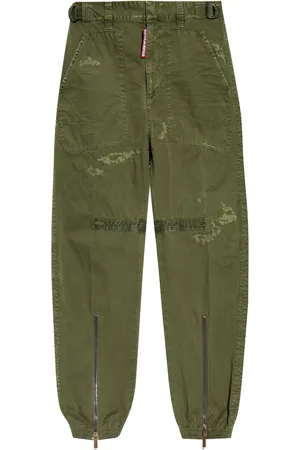 Dsquared2 Distressed straight-leg trousers