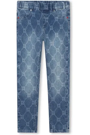 HUGO BOSS Logo-print jeggings