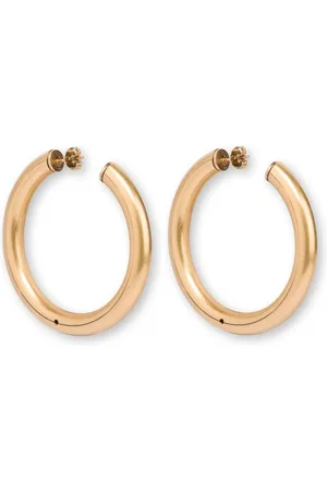 Moschino Polished hoop earrings