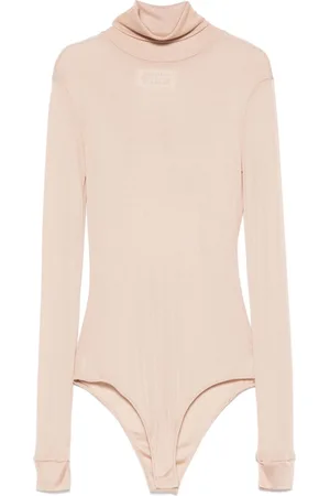 Maison Margiela Four stitch-logo bodysuit