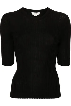 Vince Snap elbow-sleeve top