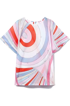 PUCCI Junior Iride-print cotton dress