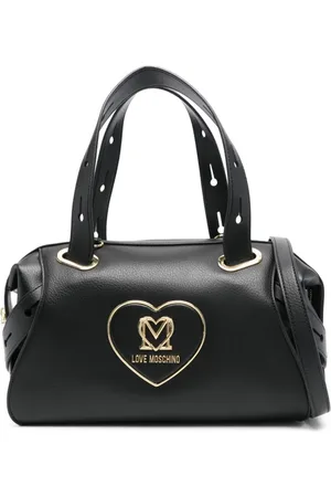 Moschino Logo-plaque tote bag