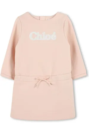 Chloé Logo-appliqu??d dress