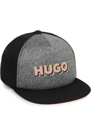 HUGO BOSS Logo-print panelled cap