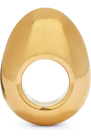Jil Sander Polished oval-body ring