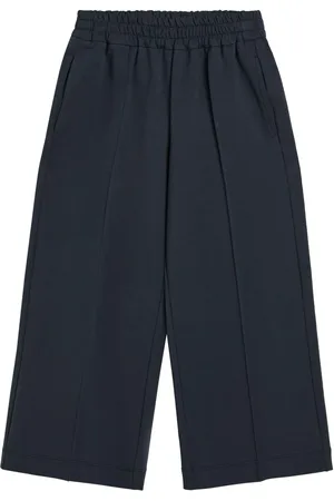 Brunello Cucinelli Wide-leg track pants
