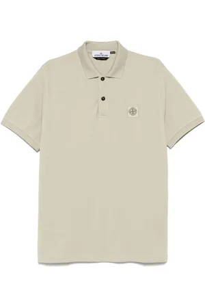 Stone Island Compass-patch polo shirt