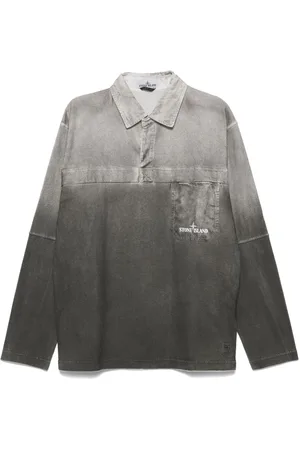 Stone Island Compass-print polo shirt