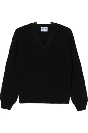 Moschino Lace-detail sweater