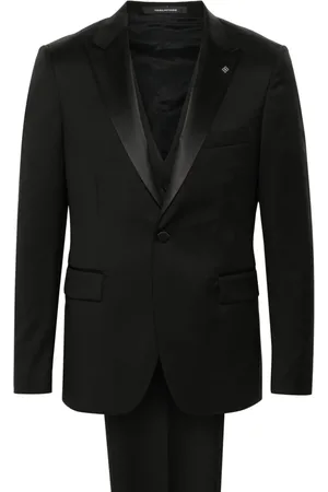 TAGLIATORE Satin-trim dinner suit
