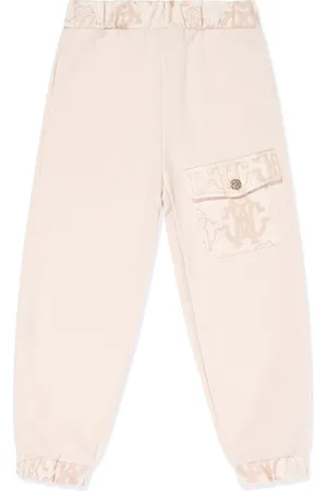 Roberto Cavalli Printed jersey track pants