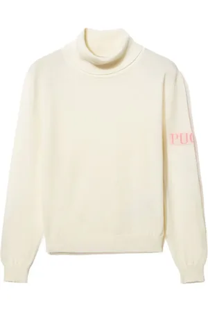 PUCCI Junior Logo-appliqu?? jumper