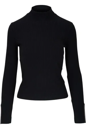 Brunello Cucinelli High-neck ribbed-knit top