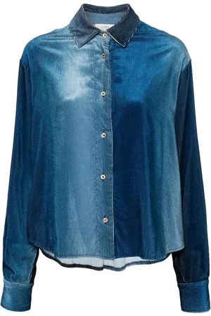 FORTE FORTE Gradient corduroy shirt
