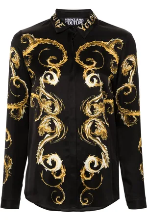 VERSACE Baroccoflage-print shirt