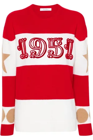 Max Mara Dirce striped knitted jumper