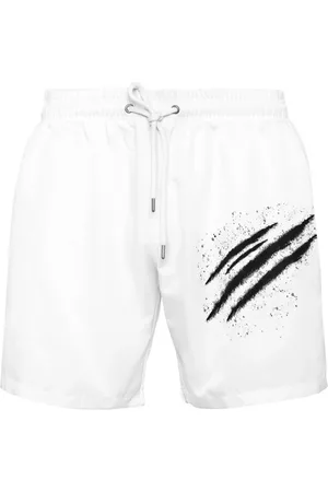 Philipp Plein Signature slash swim shorts