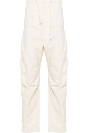 LEMAIRE Drawstring-waist loose trousers