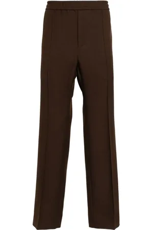 Gucci Stripe-detail cotton trousers