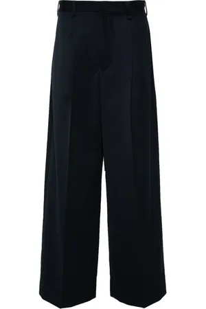 Simone Rocha Pleated wide-leg trousers