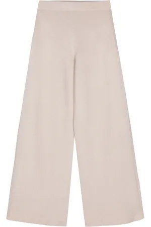 D.EXTERIOR Ribbed-knit trousers