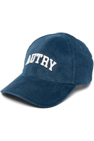 Autry Embroidered corduroy baseball cap