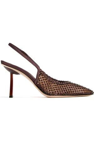 LE SILLA 80mm Gilda slingback pumps