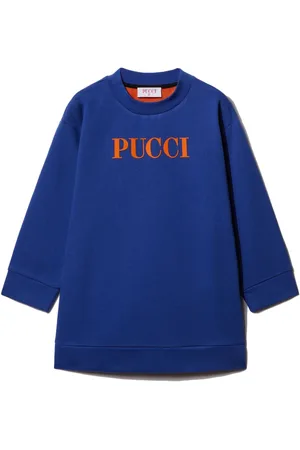 PUCCI Junior Logo-print cotton dress