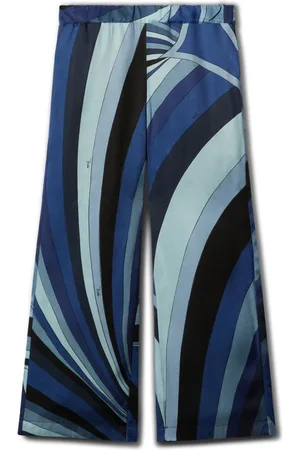 PUCCI Junior Iride print trousers