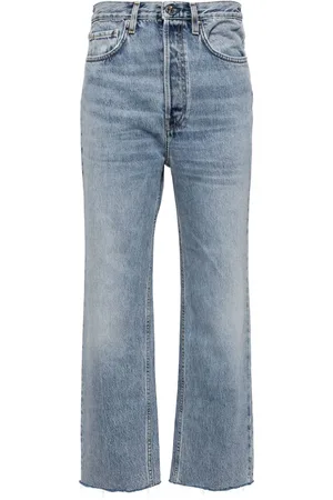 Totême Whiskering-effect straight-leg jeans