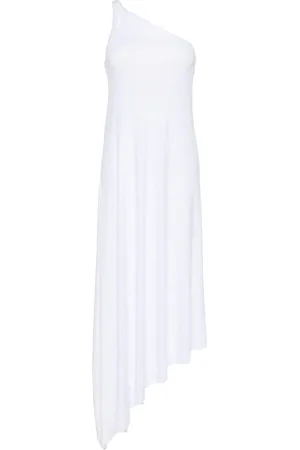 PNK Ribbed one-shoulder dress