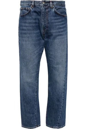 Totême Twisted-seam straight-leg jeans