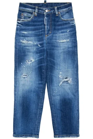 Dsquared2 Mid-rise straight-leg jeans