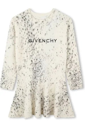 Givenchy Ocelot-print knitted dress