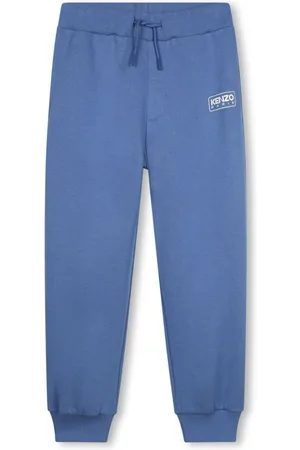 Kenzo Logo-print cotton track pants