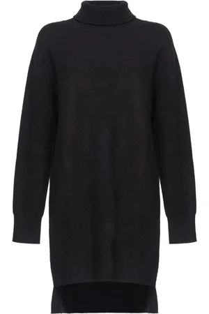 Pinko Logo-embroidered knitted dress