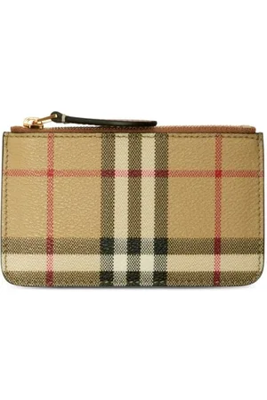 Burberry Vintage-Check print coin purse