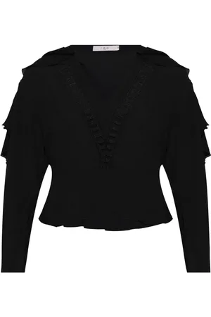 IRO Begonia V-neck crop top