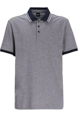 HUGO BOSS Embroidered-logo cotton polo shirt