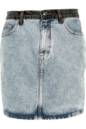 ROTATE Patchwork mini skirt