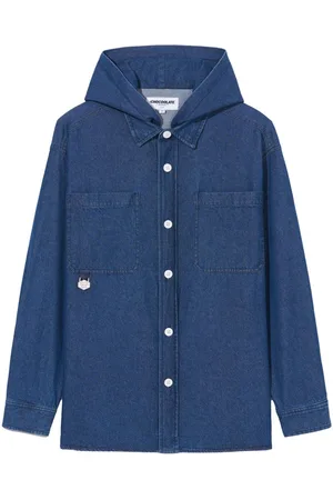 Chocoolate Hooded denim jacket