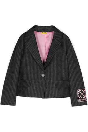 OFF-WHITE Arrows-patch blazer
