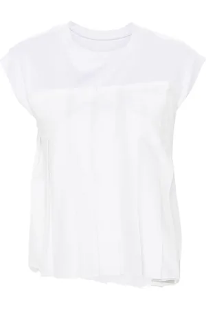 SACAI Pleated T-shirt