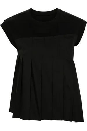 SACAI Pleated T-shirt